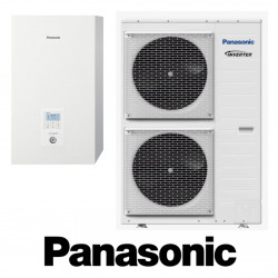 Pack PANASONIC Air/Eau Aquaria Module Hydraulique R410 Monophase 12K