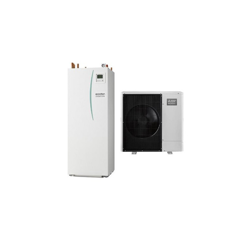 Pack 9Kw PMITSUBISHI Air/Eau PAC YORK Monobloc R32 Mono